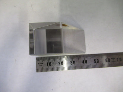 BAUSCH LOMB GLASS PRISM OPTICS MICROSCOPE PART AS PICTURED T2-A-62