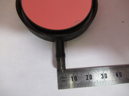 ANTIQUE BAUSCH LOMB MIRROR ASSEMBLY OPTICS MICROSCOPE PART AS PICTURED  T7-A-01