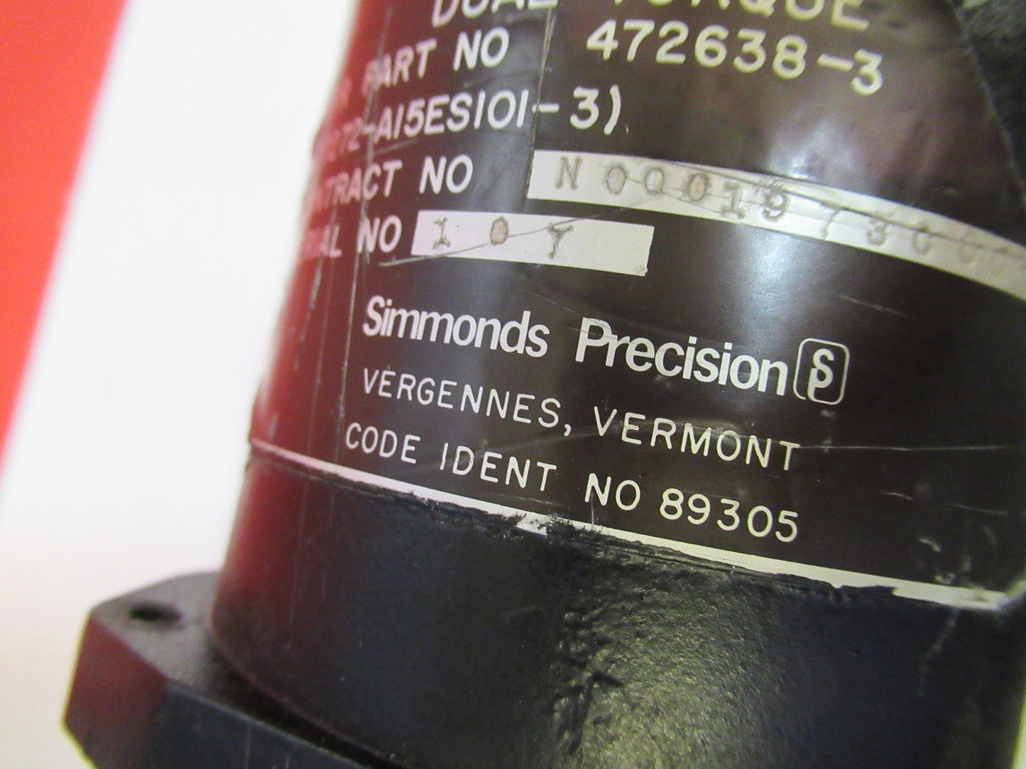 SIKORSKI INDICATOR AIRCRAFT DUAL TORQUE 472638-3 AS PICTURED  t8-b-04