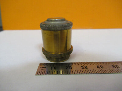 Antique Carl Zeiss AG Brass Polarizer Objective Microscope Part