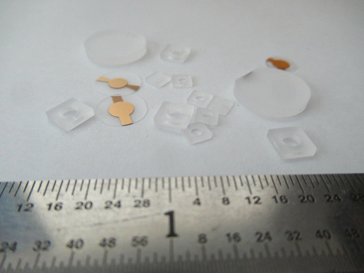 Lot Blank Piezoelectric Quartz Crystal X- Y- Yx-cut Piezo Sensor AS Pic
