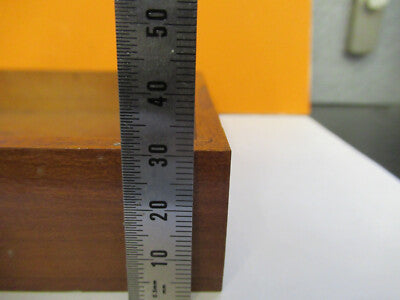 Antique Bausch & Lomb Wood Drawer for cabinet Microscope Part