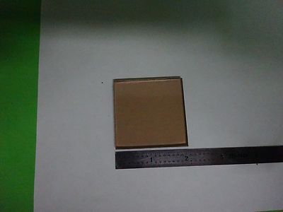 OPTICAL PYROCERAMIC GLASS FILTER LASER OPTICS AS IS BIN#X8-74