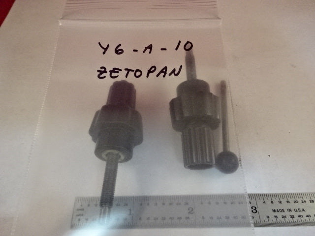 MICROSCOPE PART REICHERT AUSTRIA ZETOPAN LOT KNOBS SCREWS ETC AS IS #Y6-A-10