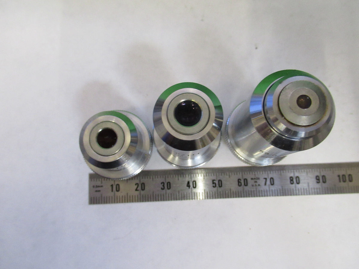LOT LEITZ wetzlar GERMANY OBJECTIVE MICROSCOPE PART /170 AS PICTURED X2-A-35