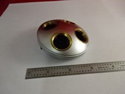 Sm-lux Nosepiece Brass Ernst Leitz Germany Microscope Part