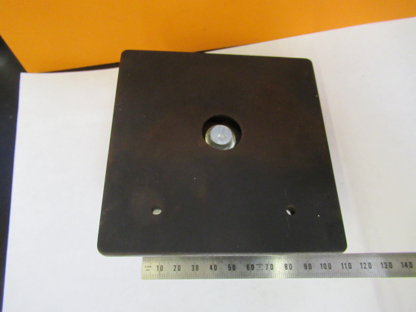 BAUSCH LOMB STAGE XY TABLE MICROMETER MICROSCOPE PART AS PICTURED Y2-A-79