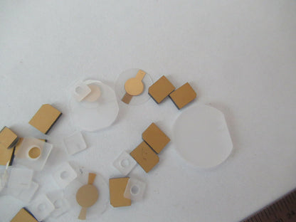 Lot X Y Xy-cut Piezo Quartz Piezoelectric Blanks Ultrasonic Sensor