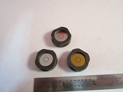 ii Lot 3 Ea Optical Microscope Part Leica Germany Reticle Light Optics