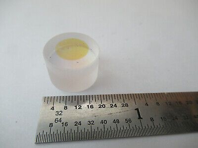 OPTICAL FLAT COATED MINI GLASS LENS 15x10 LASER PRO OPTICS AS PICTURED #F2-A-127