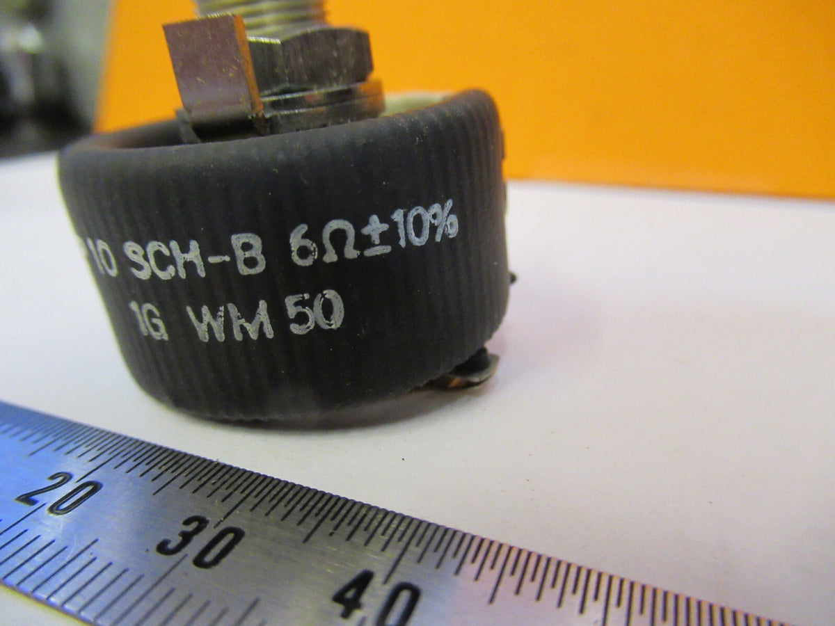 LEITZ GERMANY RHEOSTAT POTENTIOMETER MICROSCOPE PART AS PICTURED Y4-A-111