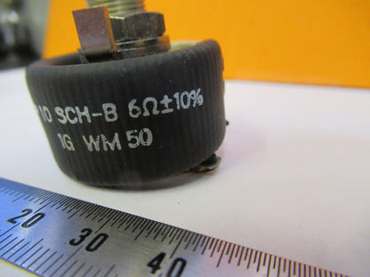 LEITZ GERMANY RHEOSTAT POTENTIOMETER MICROSCOPE PART AS PICTURED Y4-A-111