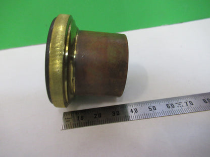 Antique Brass Dark Phase Rare England Microscope Part