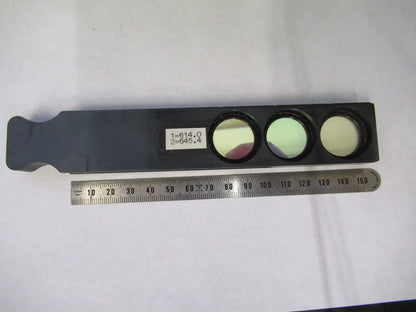 ZYGO INTERFEROMETER FILTER SLIDE OPTICS MICROSCOPE PART AS PICTURED T2-A-60