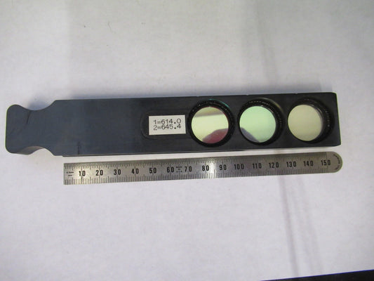 ZYGO INTERFEROMETER FILTER SLIDE OPTICS MICROSCOPE PART AS PICTURED T2-A-60