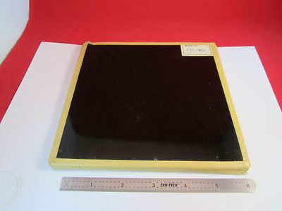 Huge Optical Glass Melt Pyrex 2463 for Filters Dark Laser Optics