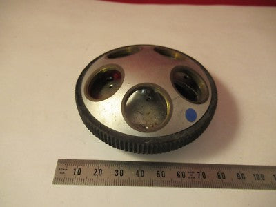 Olympus Japan Brass Nosepiece Microscope Part