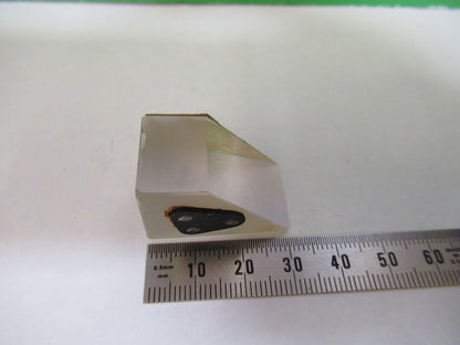 BAUSCH LOMB GLASS PRISM OPTICS MICROSCOPE OPTICAL PART AS PICTURED 98-A-14