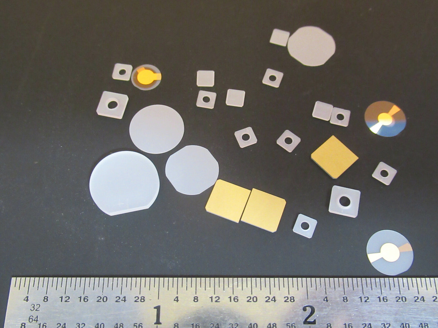 Lot Assorted Piezo Quartz Piezoelectric Blanks Ultrasonic Sensor
