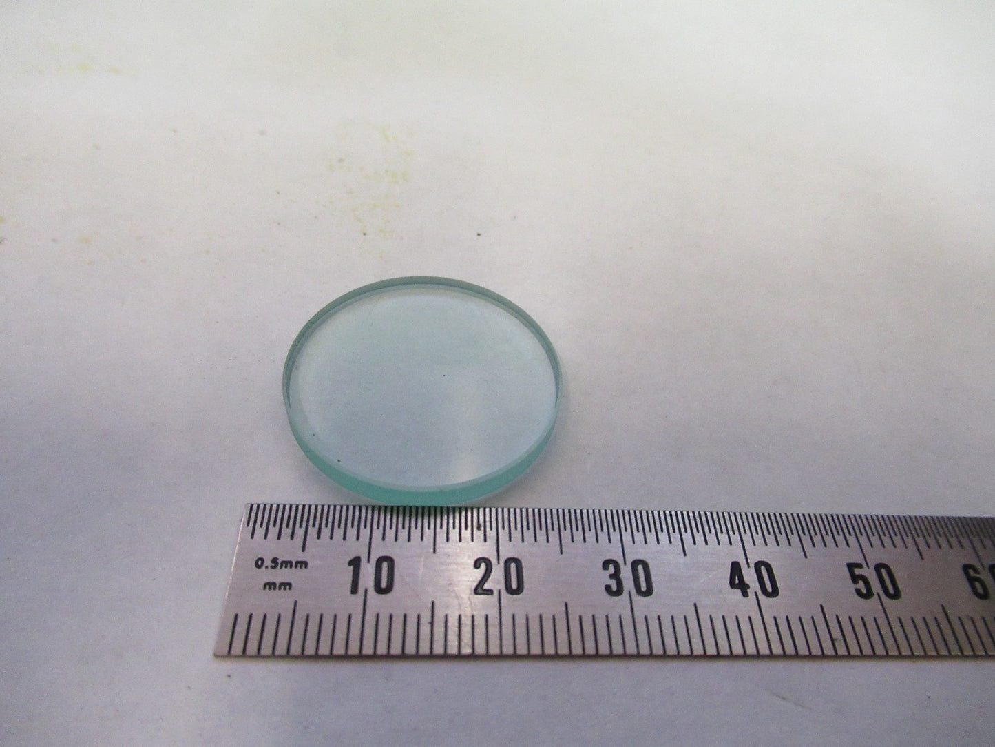 ZEISS GERMANY GLASS FILTER HEAT ABSORB MICROSCOPE PART AS PICTURED U8-B-25