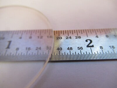 OPTICAL FILTER DIFFUSER POLISH DULL MICROSCOPE PART OPTICS AS PICTURED &50-A-66