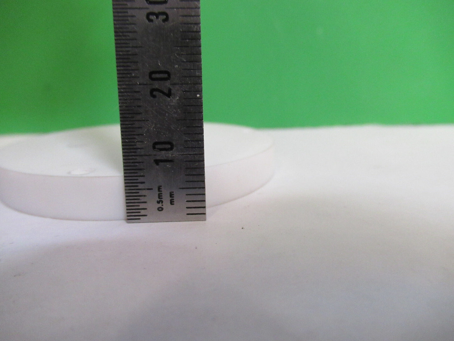 CIRCULAR HIGH PURITY ALUMINA CERAMIC HIGH VACUUM FIXTURE as pictured X7-A-11