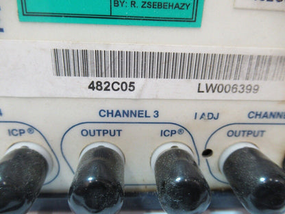 PCB PIEZOTRONICS ICP SIGNAL CONDITION 482C05 for ACCELEROMETER AS PICTURED TD-4