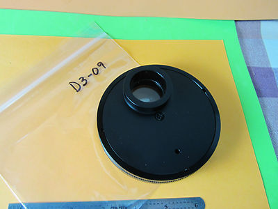 MICROSCOPE PART TURRET AS IS OPTICS BIN#D3-09