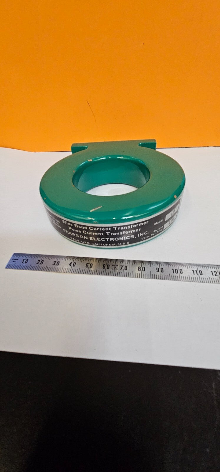 PEARSON ELECTRONICS EMI CURRENT TRANSFORMER 110  PALO ALTO AS PICTURED B4-FL-02