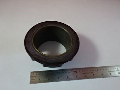 MICROSCOPE PART NUT ADAPTER REICHERT AUSTRIA ZETOPAN ILLUMINATOR AS IS &94-82