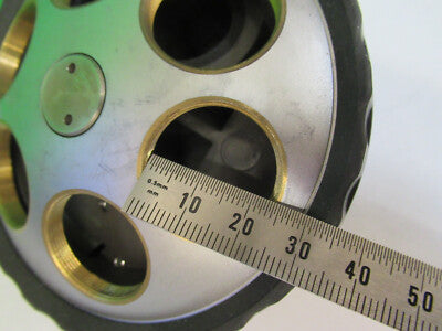 NIKON JAPAN SEXTUPLE NOSEPIECE MICROSCOPE PART AS PICTURED &Q9-A-86