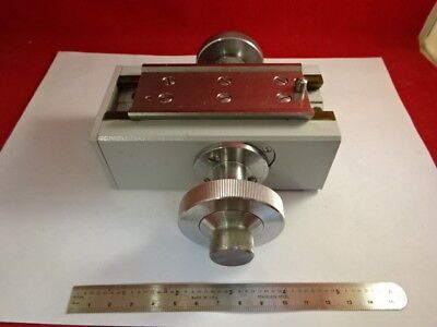 ZEISS PHOTOMIC STAGE KNOBS MECHANISM MICROMETER MICROSCOPE PART AS IS #67-97