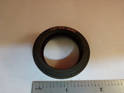 MOELLER WEDEL OBJEKTIV 0,8X MPS 195182 MIKROSKOPTEIL OPTIK WIE BESEHEN #86-13