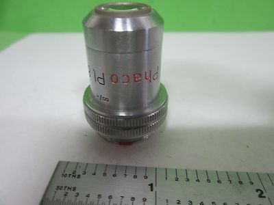 MIKROSKOPTEIL OBJEKTIV LEITZ PHACO PL 8X INFINITY OPTICS AS IS S9-31