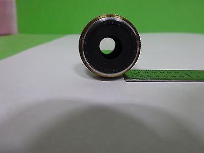 MIKROSKOPTEIL OBJEKTIV UNITRON M10 OPTIK WIE BESEHEN #Y3-11