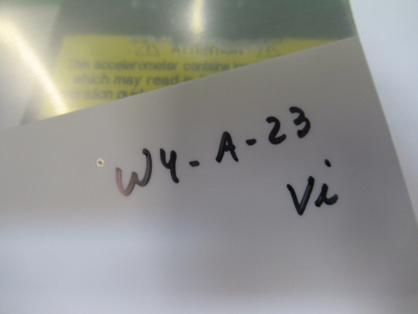 PCB PIEZOTRONICS 356M23 LOW BIAS TRIAXIAL ACCELEROMETER AS PICTURED W4-A-23
