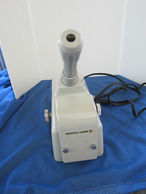 BAUSCH LOMB OPTICAL REFRACTOMETER I OPTICS sku#OPT POWERS UP