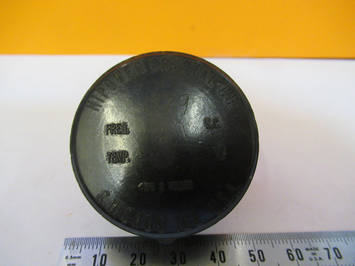 HIPOWER CHICAGO QUARTZ CRYSTAL RARE FREQUENCY CONTROL AS PICTURED #1E-FT-58