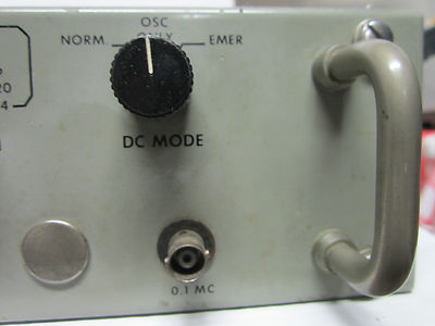 HALLICRAFTERS MANSON LAB ULTRA STABLE QUARTZ OSCILLATOR 1 MHz FREQUENCY STANDARD