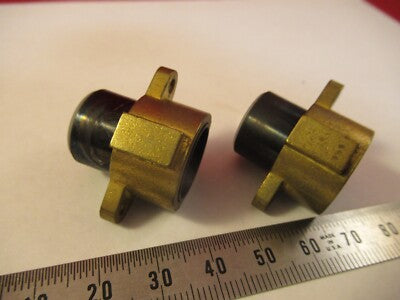 American Optics American Optical Co. Lot 2 Ea Lenses Stereo Microscope Part