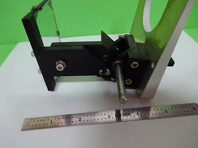 MICROSCOPE PART POLYVAR REICHERT LEICA MIRROR ASSEMBLY OPTICS AS IS BIN#W2-07