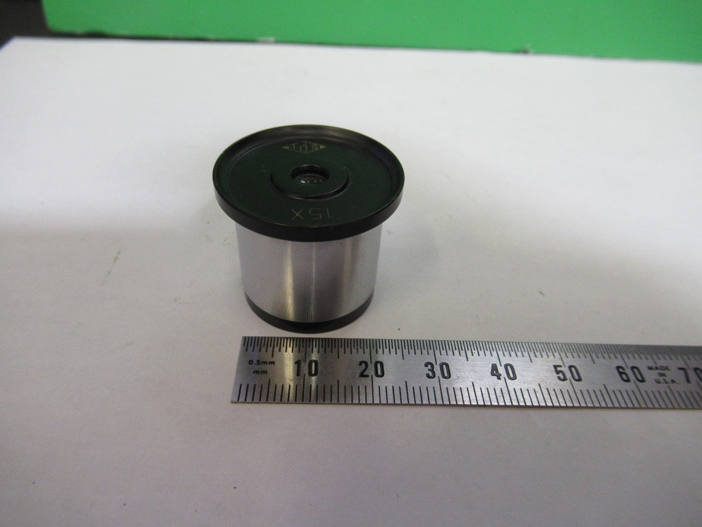 SPI JAPAN 15X EYEPIECE OCULAR LENS MICROSCOPE PART AS PICTURED T6-A-47