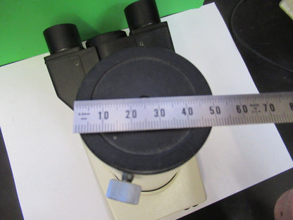 NIKON JAPAN TRINOCULAR HEAD OPTICS MICROSCOPE PART AS PICTURED 8X-A-16