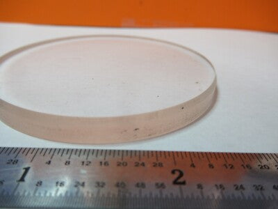 ZEISS GERMANY GLASS STAGE PLATE MICROSCOPE PART OPTICS AS PICTURED &3K-A-68
