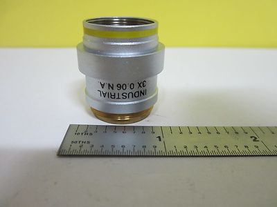 MIKROSKOPTEIL LEICA-OBJEKTIV INDUSTRIELLE 3X-OPTIK WIE IST BIN#T7-46