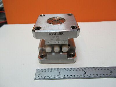 KISTLER SWISS TRIAXIAL LOAD CELL FORCE SENSOR 9327A  AS PICTURED #FT-5-83