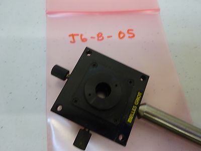 OPTICAL MELLES GRIOT FIBER LENS MIRROR HOLDER  LASER OPTICS AS IS BIN#J6-B-05
