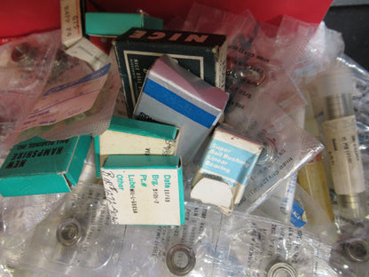 LARGE LOT of SMALL BEARINGS MICROSCOPE PART AS PICTURED T9-A-63