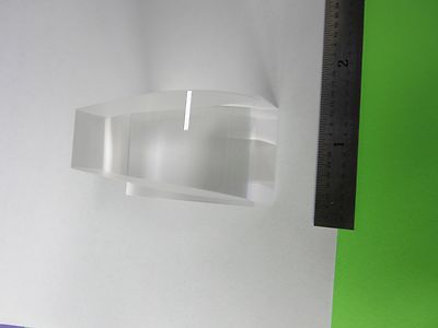 OPTISCHES PRISMASTÜCK KONVEX ?? + BESCHICHTUNG VON LASEROPTIKEN WIE ABGEBILDET BIN#36-19