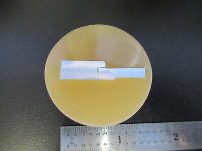 METALLOGRAPHIC SPECIMEN WELDING SAMPLE EDUCATIONAL STUDY AS PICTURED &A9-A-30